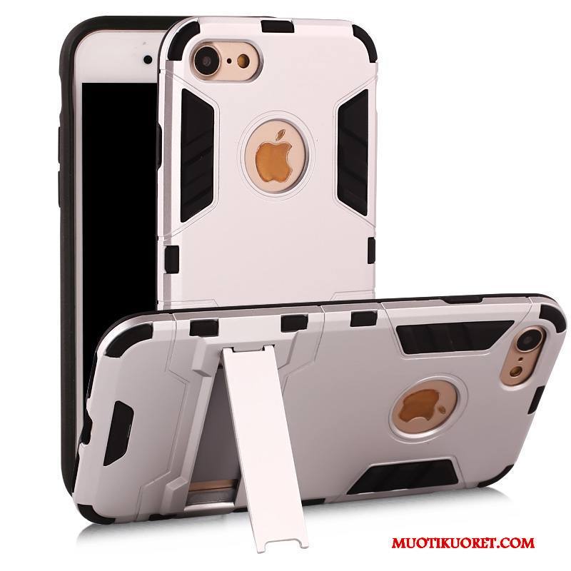 iPhone 5/5s All Inclusive Tuki Kuori Murtumaton Harmaa Puhelimen Kuoret Kotelo