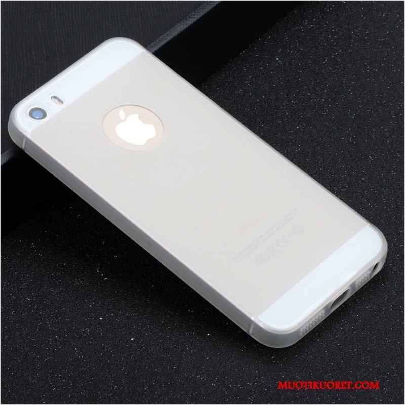 iPhone 5/5s Kuori Kotelo Luova Pesty Suede Suojaus Pehmeä Neste Ohut Silikoni