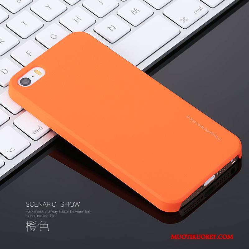 iPhone 5/5s Kuori Suojaus Kotelo Pesty Suede Ohut Murtumaton Puhelimen Kuoret Ultra