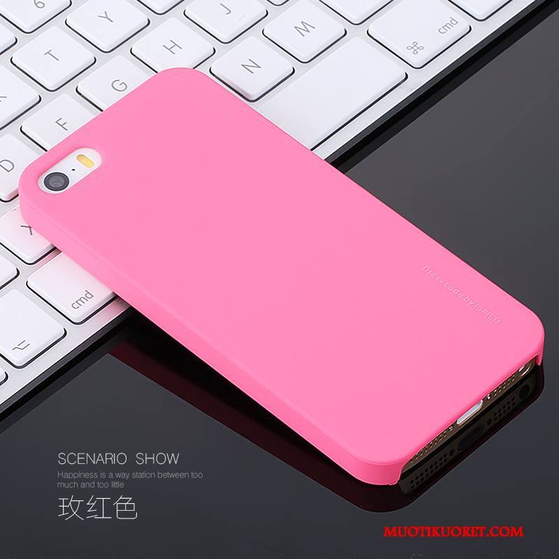 iPhone 5/5s Kuori Suojaus Kotelo Pesty Suede Ohut Murtumaton Puhelimen Kuoret Ultra