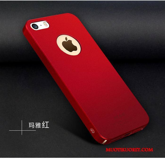 iPhone 5/5s Murtumaton Pesty Suede Suojaus Kova Kulta Puhelimen Kuoret Kuori