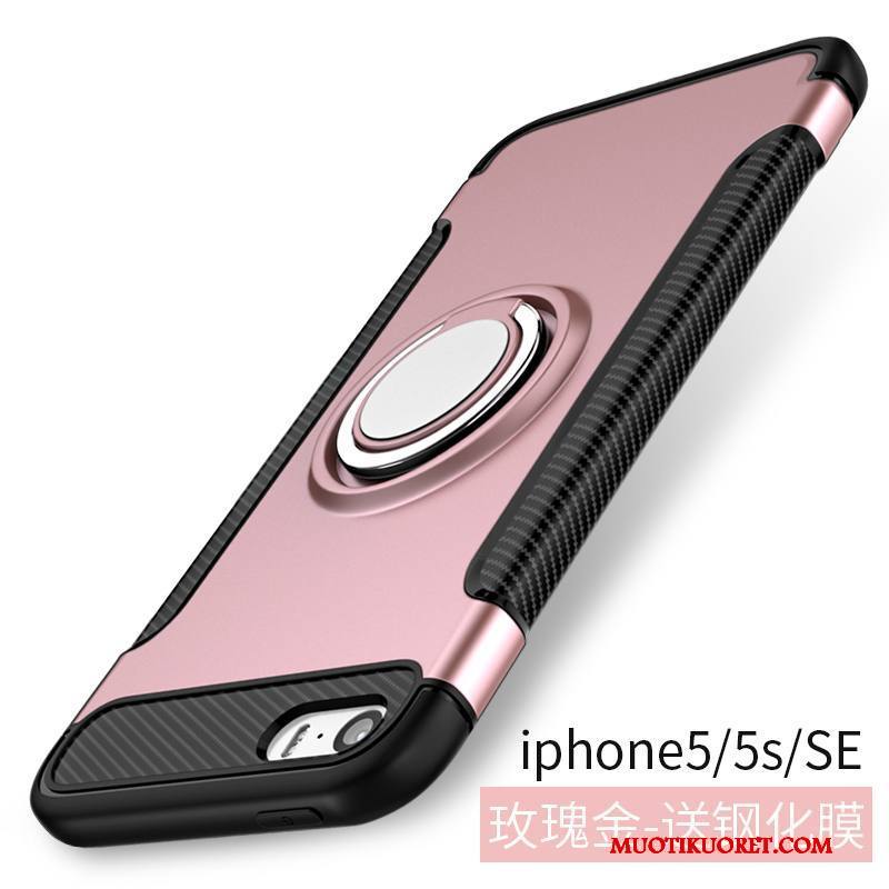 iPhone 5/5s Murtumaton Puhelimen Kuoret Musta Kotelo Luova All Inclusive Kuori