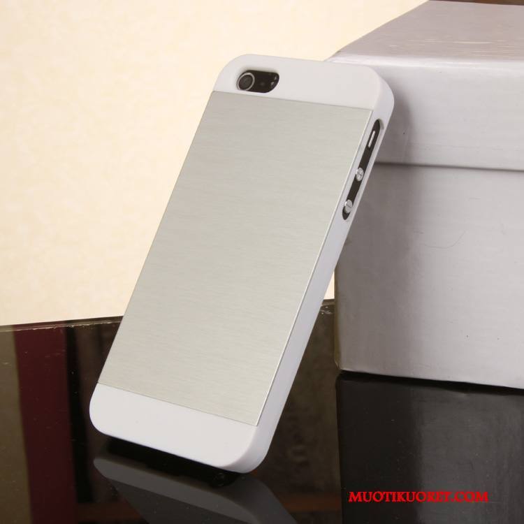 iPhone 5/5s Uusi Pesty Suede All Inclusive Kuori Puhelimen Kuoret Kova Harmaa