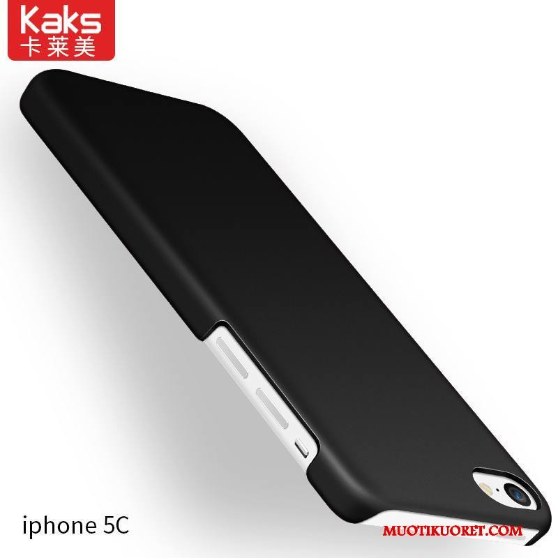 iPhone 5c Kuori Silikoni Kova Suojaus Puhelimen Kuoret Pesty Suede All Inclusive Ultra