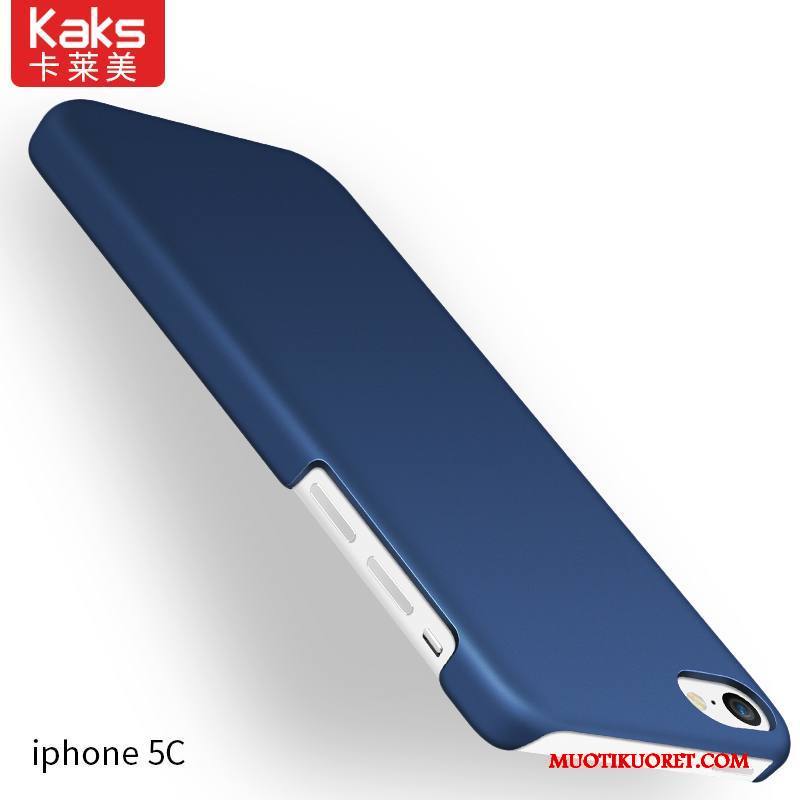 iPhone 5c Kuori Silikoni Kova Suojaus Puhelimen Kuoret Pesty Suede All Inclusive Ultra