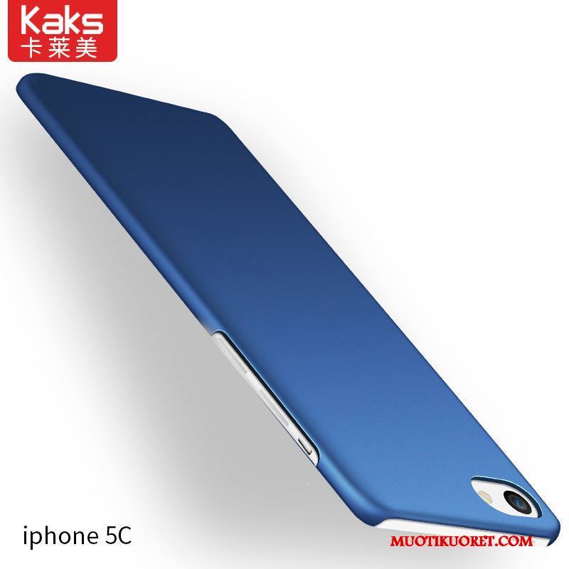 iPhone 5c Kuori Suojaus Kotelo Puhelimen Kuoret Punainen Kova Trendi Pesty Suede