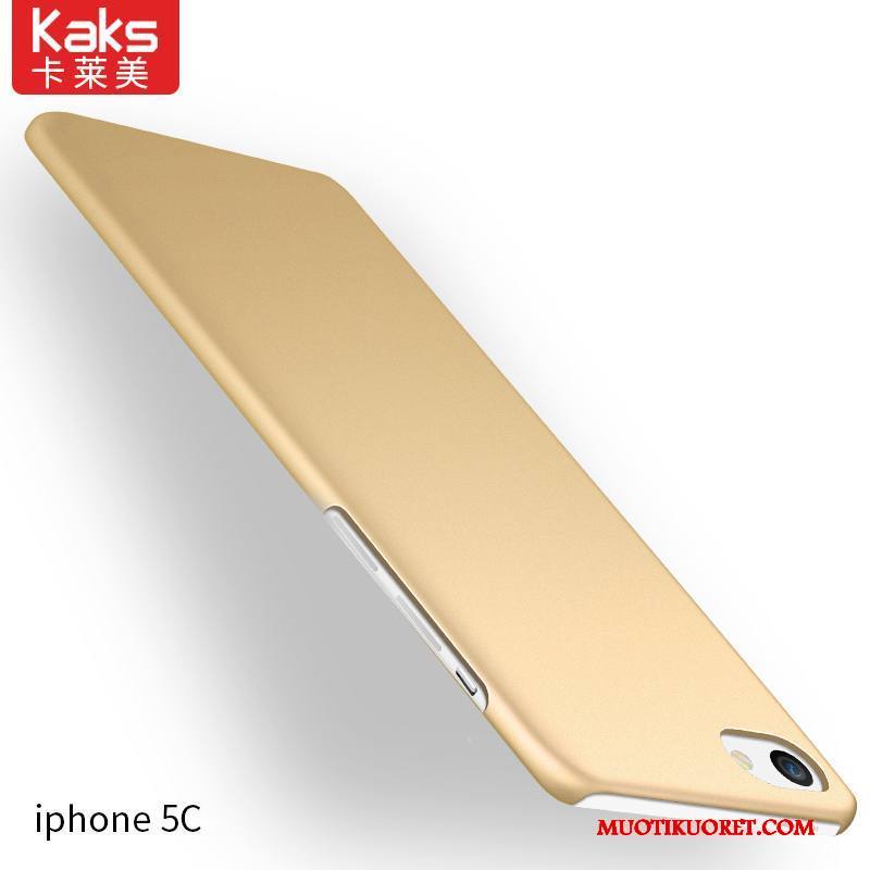 iPhone 5c Kuori Suojaus Kotelo Puhelimen Kuoret Punainen Kova Trendi Pesty Suede