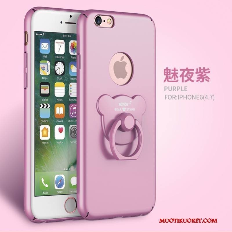 iPhone 6/6s Kotelo Suojaus Murtumaton Violetti All Inclusive Puhelimen Kuoret Kuori