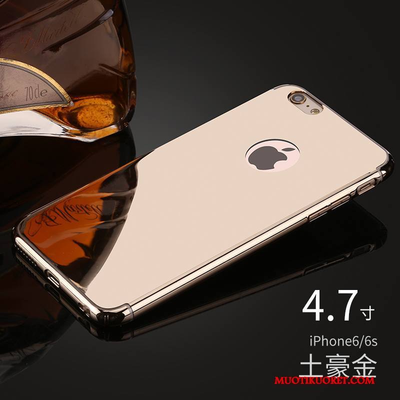 iPhone 6/6s Kuori Ohut Pesty Suede Trendi Tide-brändi Kulta Ultra