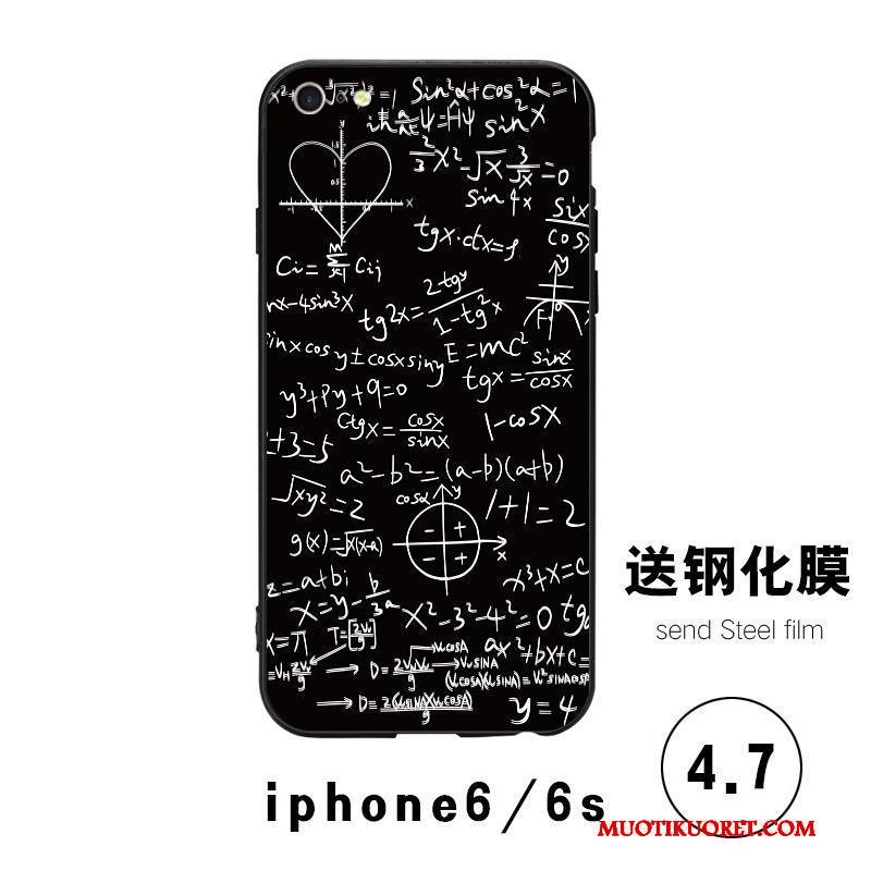 iPhone 6/6s Kuori Puhelimen Kuoret Kotelo Net Red All Inclusive Kova Trendi Lasi