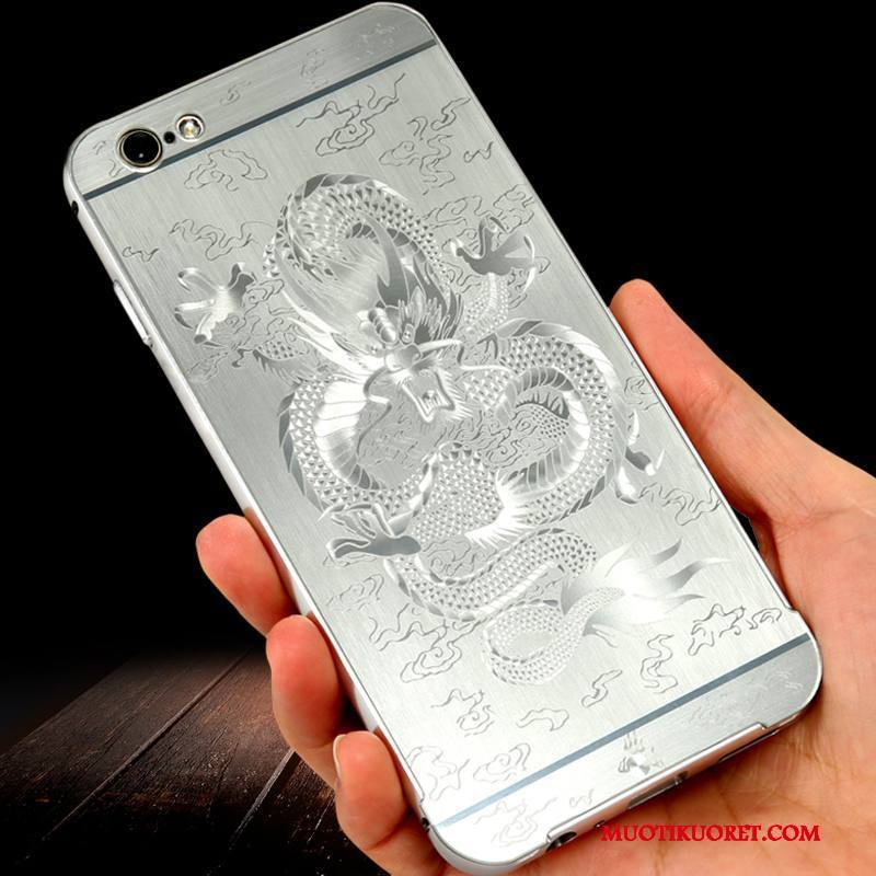 iPhone 7 Kuori Metalli Puhelimen Kuoret Trendi Kehys Suojaus Kotelo All Inclusive