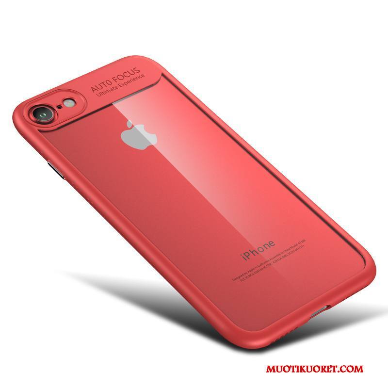 iPhone 7 Kuori Musta Kotelo Punainen Puhelimen Kuoret Naarmu Murtumaton Kova