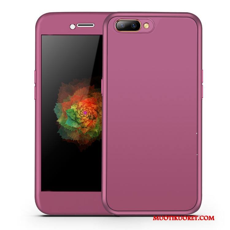 iPhone 7 Plus Kuori Pesty Suede Violetti All Inclusive Silikoni Kulta Uusi Pinkki