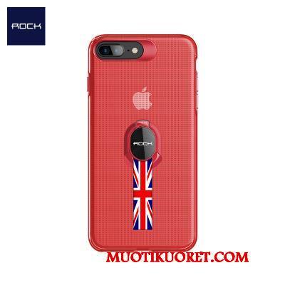 iPhone 8 Kuori All Inclusive Rengas Auto Niitti Puhelimen Kuoret Trendi Musta