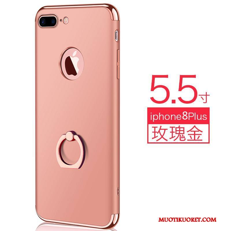 iPhone 8 Plus Kuori Punainen Ohut All Inclusive Ultra Murtumaton Sininen Trendi