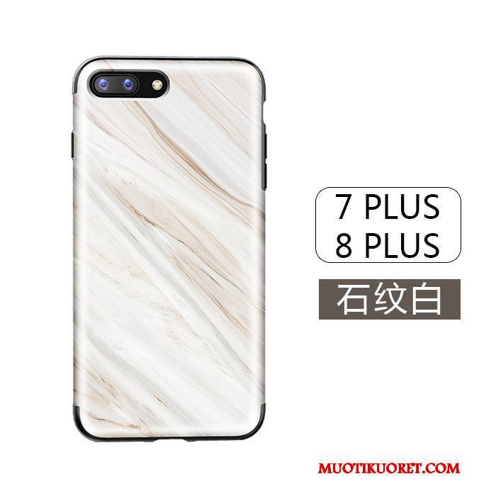 iPhone 8 Plus Kuori Silikoni Puulajit Musta Puhelimen Kuoret Murtumaton Uusi All Inclusive