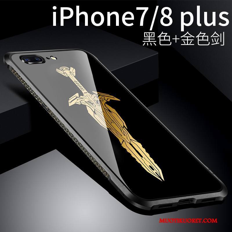 iPhone 8 Plus Kuori Trendi Suojaus Murtumaton Puhelimen Kuoret Hopea Ultra All Inclusive