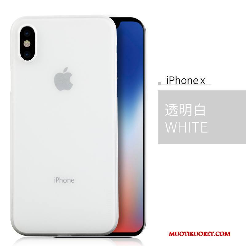 iPhone X Kova Ultra Musta Ohut Puhelimen Kuoret Kuori All Inclusive