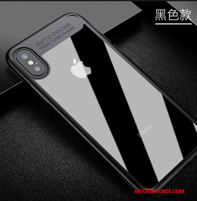 iPhone X Kuori Läpinäkyvä Ohut Puhelimen Kuoret Silikoni Pehmeä Neste Uusi Kotelo