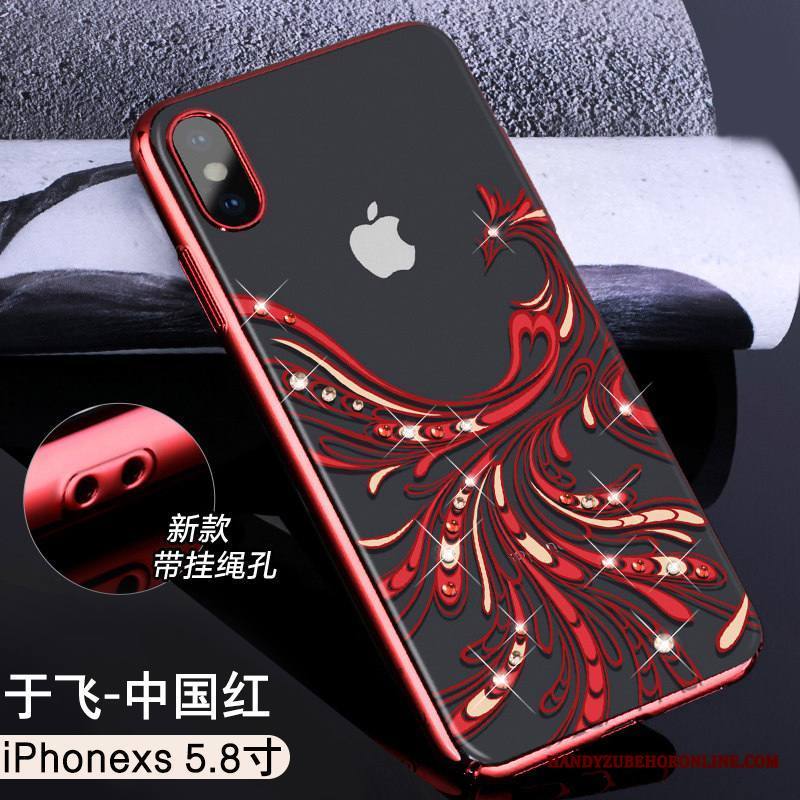 iPhone Xs Kuori Strassi Pinnoitus Ohut Luova Puhelimen Kuoret Persoonallisuus All Inclusive