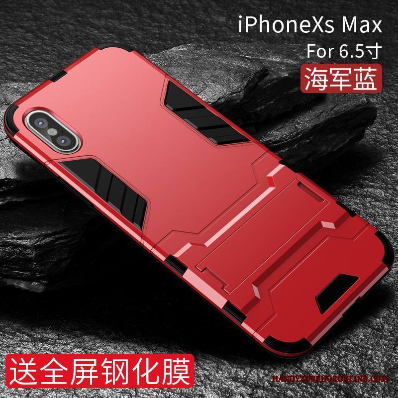 iPhone Xs Max All Inclusive Suojaus Uusi Kuori Net Red Kotelo Magneettinen