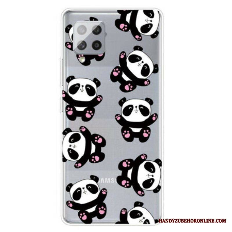 Case Samsung Galaxy A42 5G Top Panda Fun