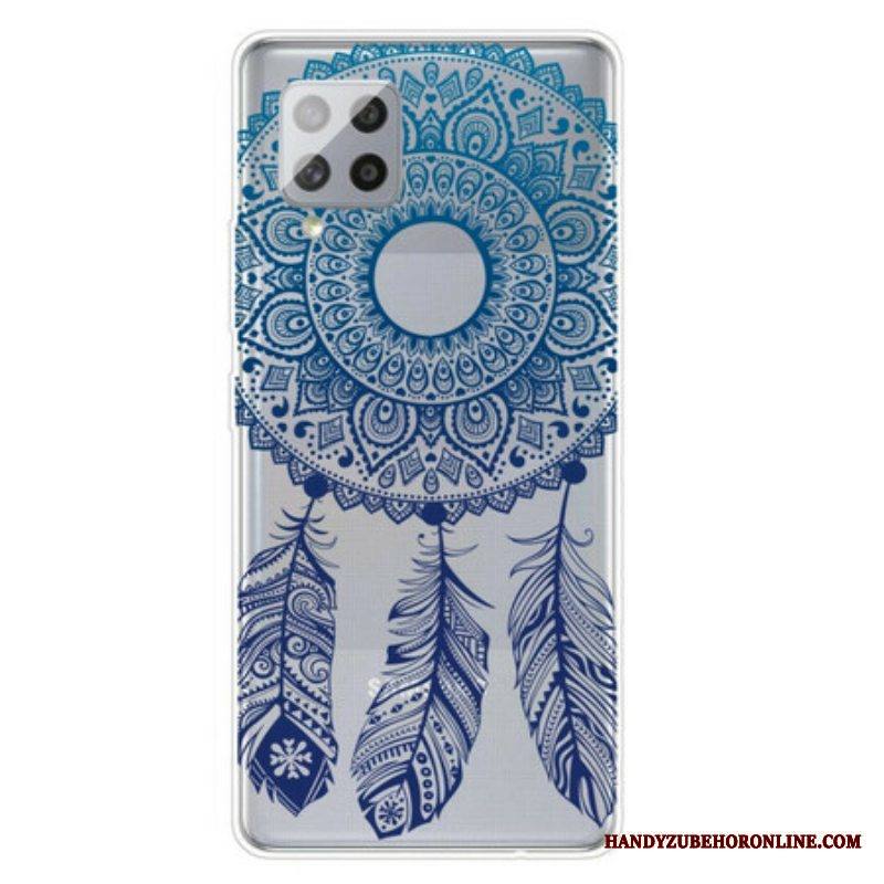 Case Samsung Galaxy A42 5G Yksikukkainen Mandala