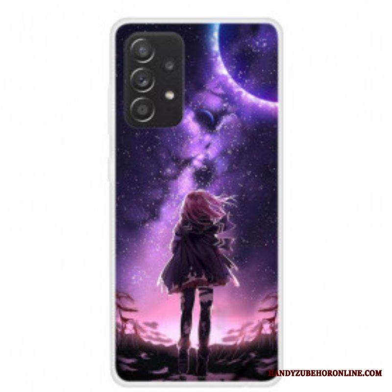 Case Samsung Galaxy A52 4G / A52 5G / A52s 5G Maaginen Täysikuu