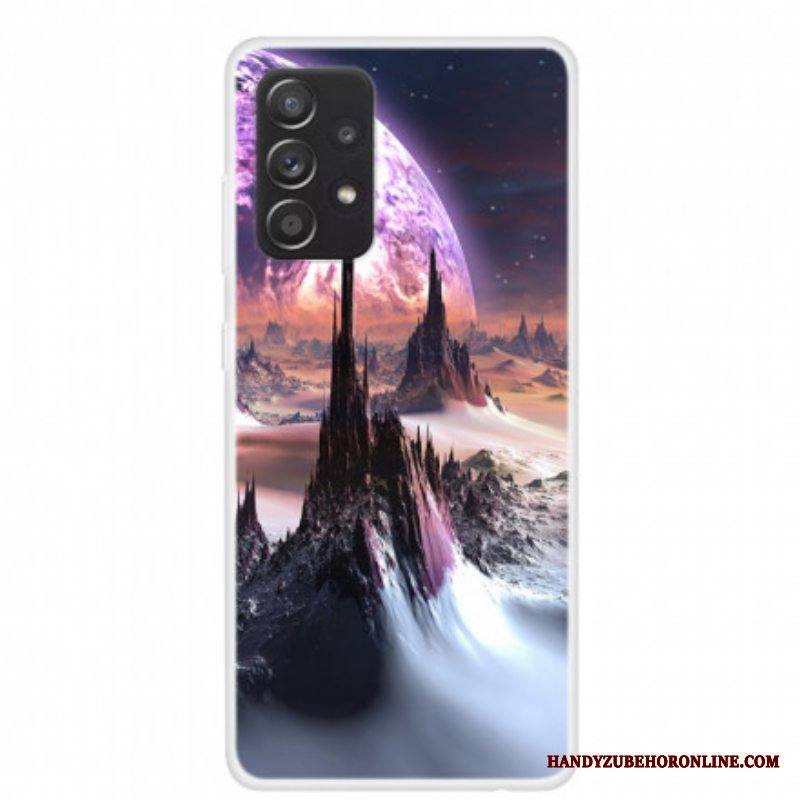 Case Samsung Galaxy A52 4G / A52 5G / A52s 5G Silikoni Dreams Of Planets