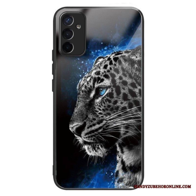 Case Samsung Galaxy M13 Tiger Karkaistu Lasi