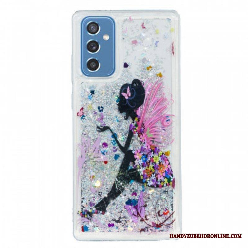 Case Samsung Galaxy M52 5G Prinsessa Paljetteja