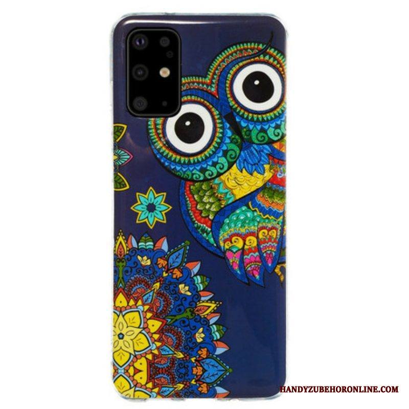 Case Samsung Galaxy S20 Plus / S20 Plus 5G Fluoresoiva Pöllön Mandala