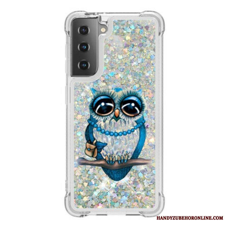 Case Samsung Galaxy S21 5G Neiti Owl Sequins