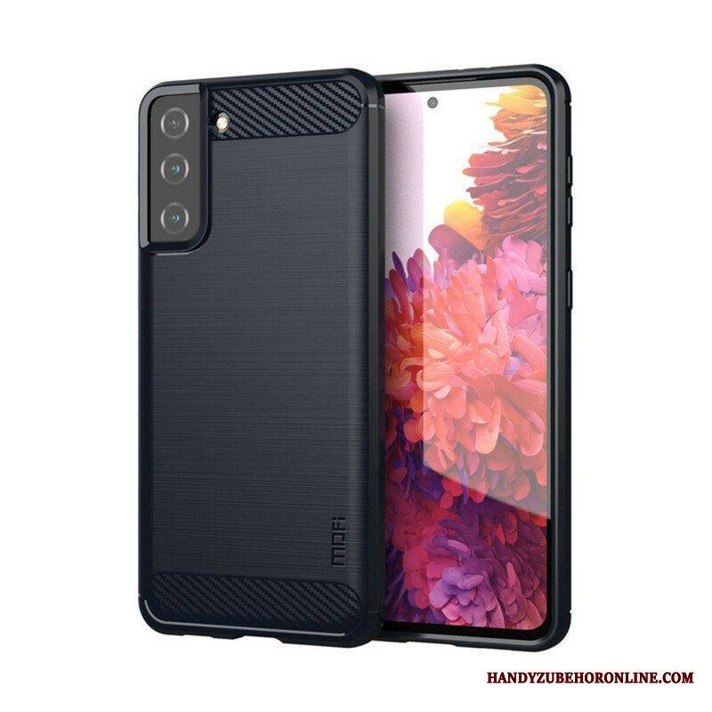 Case Samsung Galaxy S21 Plus 5G Mofi Harjattu Hiilikuitu