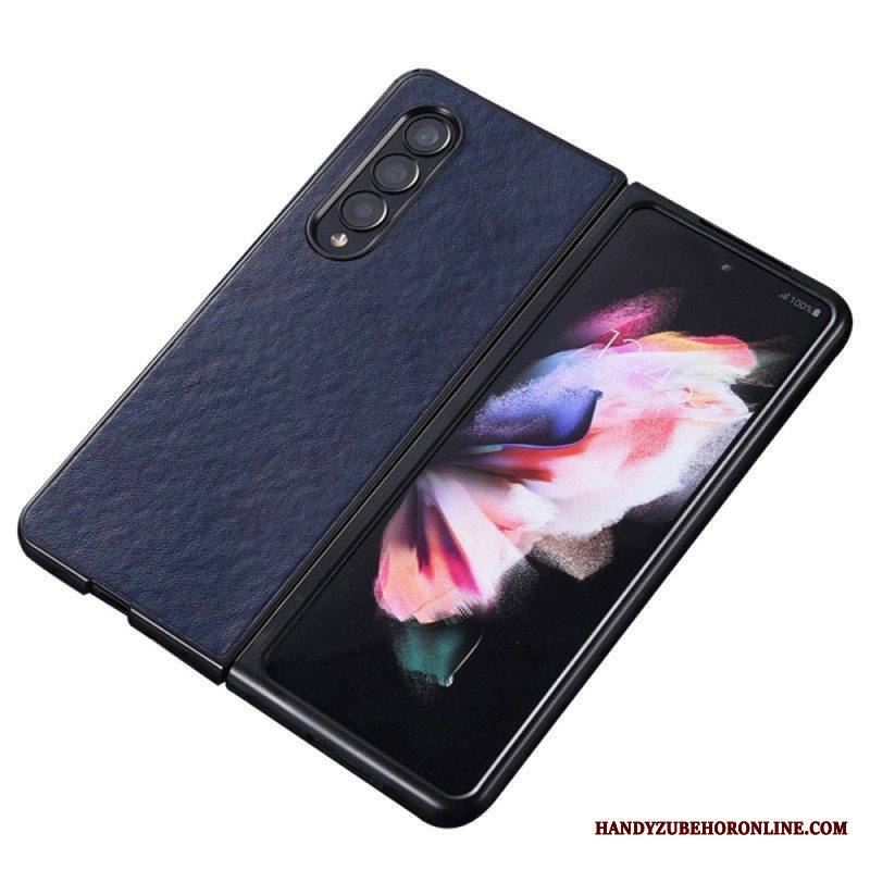 Case Samsung Galaxy Z Fold 4 Faux Nahka Nylon Texture