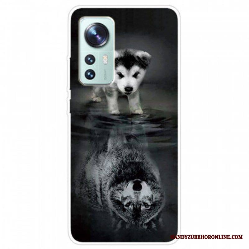 Case Xiaomi 12 Pro Silikoni Puppy Dream