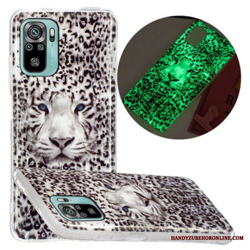 Case Xiaomi Redmi Note 10 / 10S Fluoresoiva Leopard