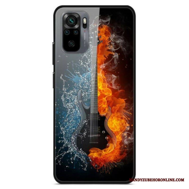 Case Xiaomi Redmi Note 10 / 10S Tempered Glass Guitar