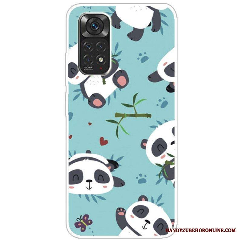 Case Xiaomi Redmi Note 11 / 11S Pandajoukko