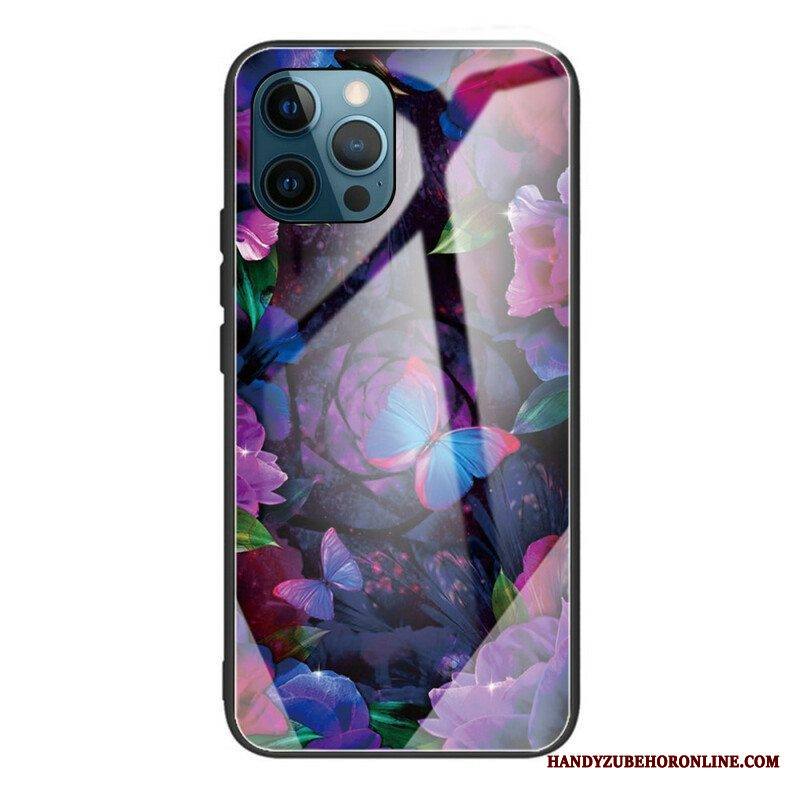 Case iPhone 13 Pro Butterflies Variation Karkaistu Lasi