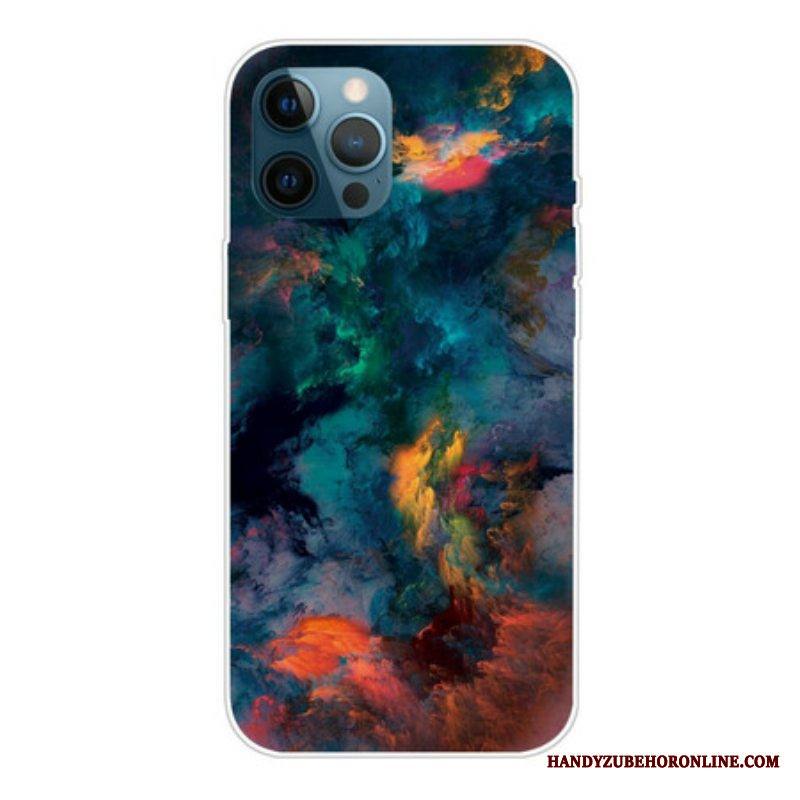 Case iPhone 13 Pro Värikkäitä Pilviä