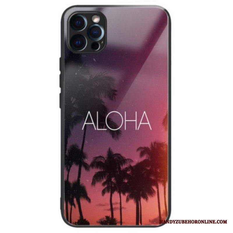 Case iPhone 14 Pro Max Aloha Karkaistu Lasi