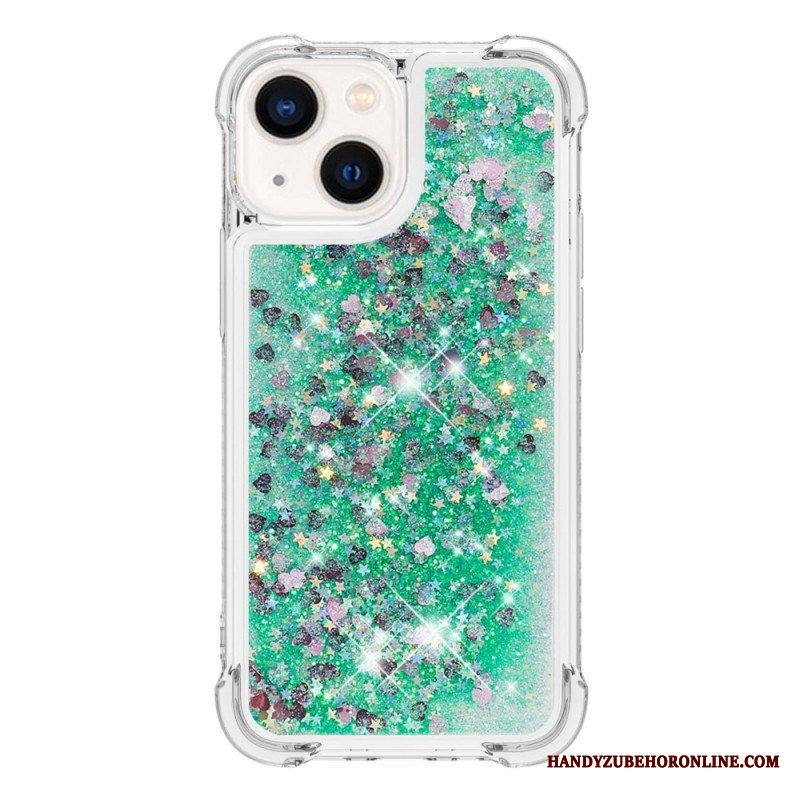 Case iPhone 15 Glitteriä