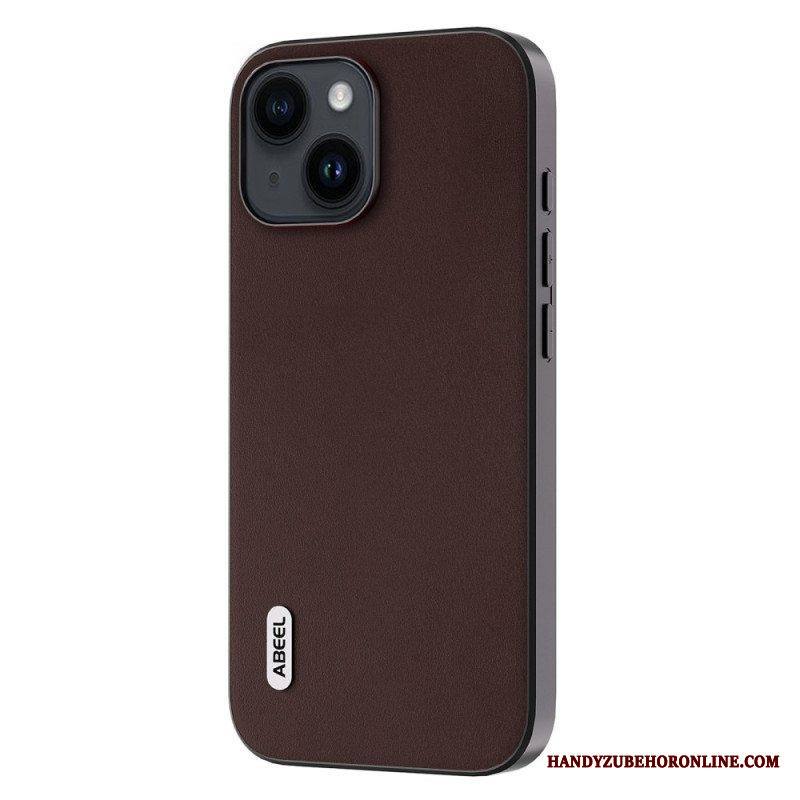 Case iPhone 15 Plus Aitoa Nappanahkaa Abeel