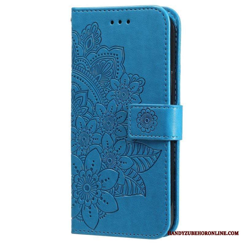 Flip Case Samsung Galaxy M52 5G Mandala Kukat