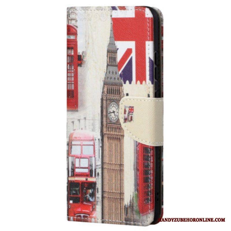 Flip Case Samsung Galaxy S23 Ultra 5G Lontoo