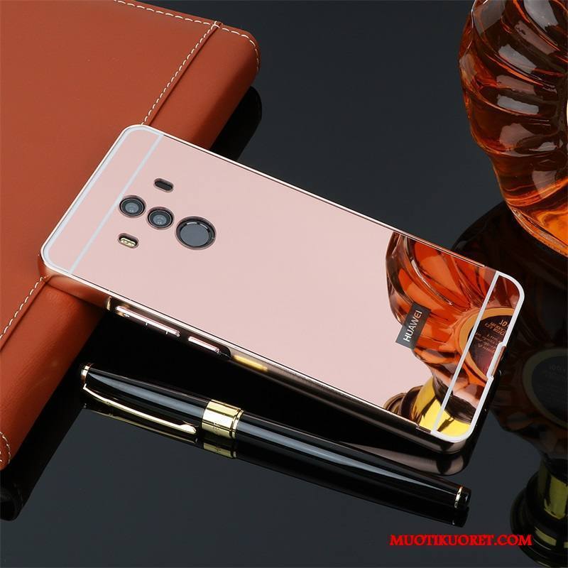 Huawei Mate 10 Pro Kuori Puhelimen Kuoret Suojaus Kotelo Peili Metalli Jauhe