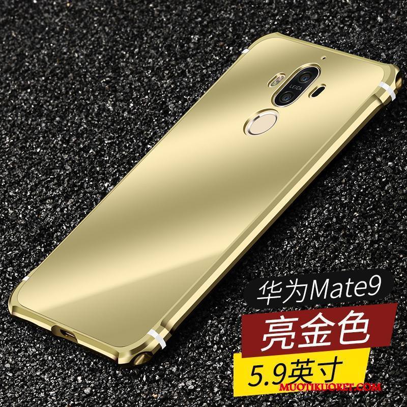 Huawei Mate 9 Kulta Puhelimen Metalli All Inclusive Kova Kuori Kotelo