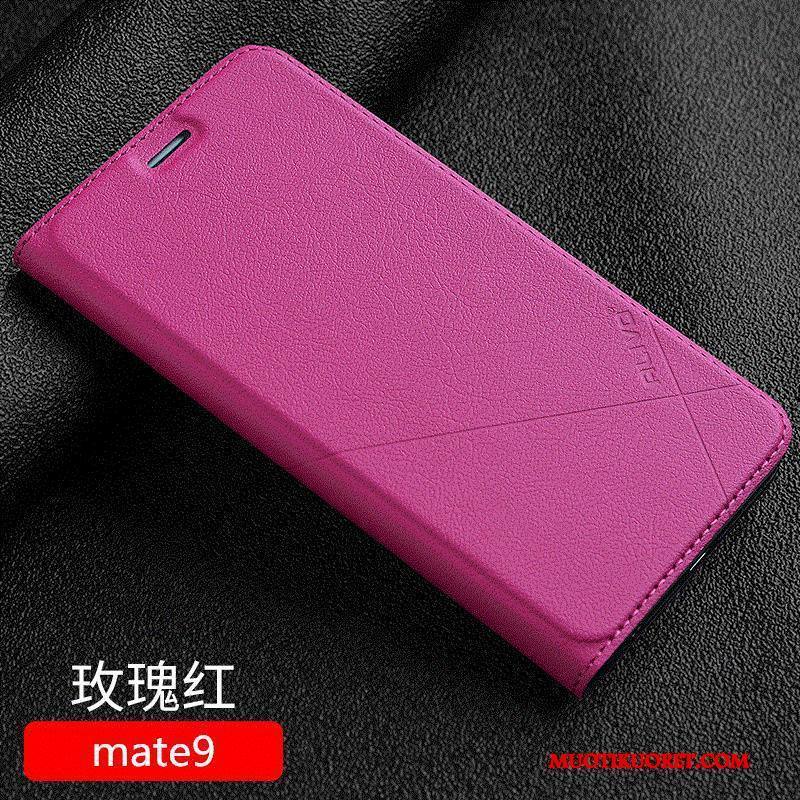 Huawei Mate 9 Kuori Punainen Kotelo Simpukka Murtumaton Puhelimen Kuoret All Inclusive Suojaus