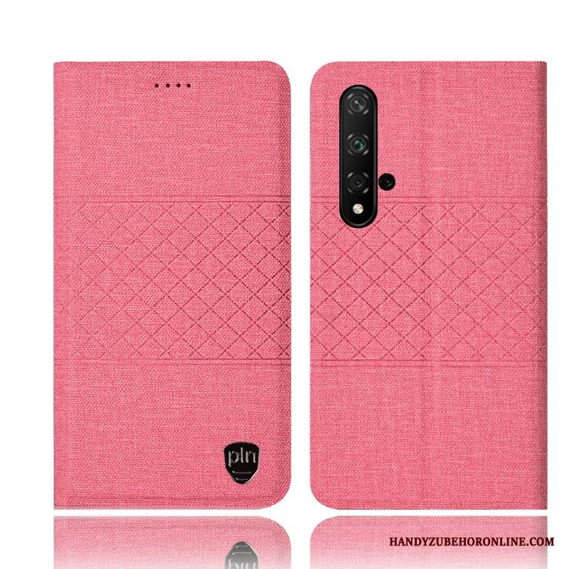 Huawei Nova 5t Kuori Kotelo Kuoret Puhelimen Kuoret Pellava All Inclusive Murtumaton Jauhe